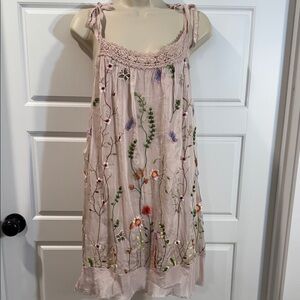 Scandal Italy silk/viscose dress small